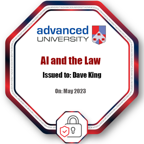 AI and the Law - Dave King